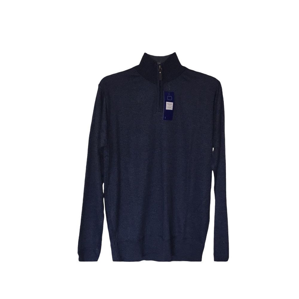 Mens Polo/Sweater Long Sleeve Shirt L